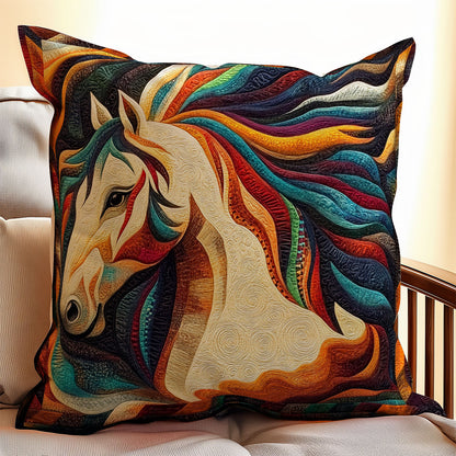 Mystic Horse WX0302165CL Quilt Pillow Case