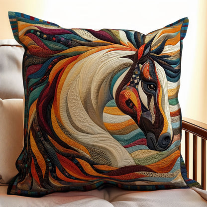 Mystic Horse WX0302167CL Quilt Pillow Case