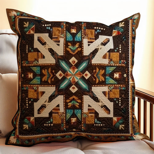 Native American Pattern WX2301093CL Quilt Pillow Case