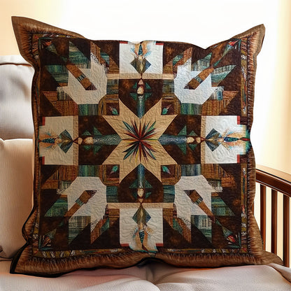 Native American Pattern WX2301095CL Quilt Pillow Case