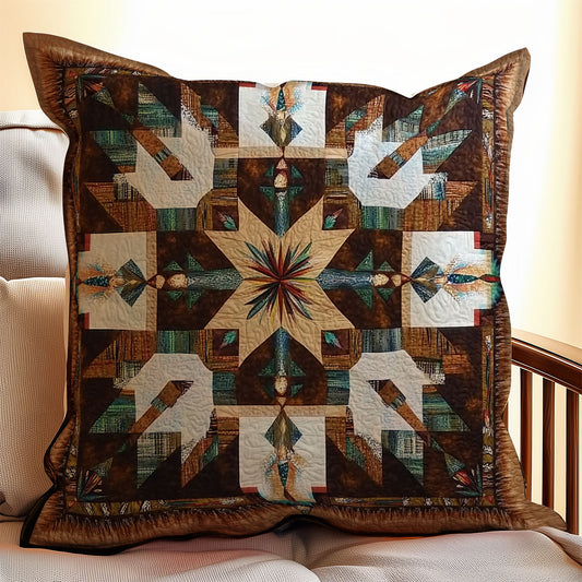 Native American Pattern WX2301095CL Quilt Pillow Case