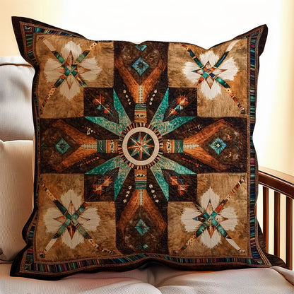 Native American Pattern WX2301096CL Quilt Pillow Case