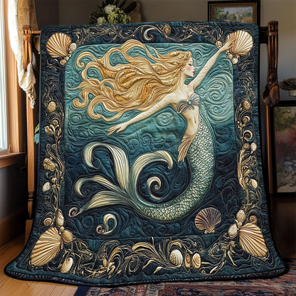 Pretty Mermaid WX2301026CL Quilt