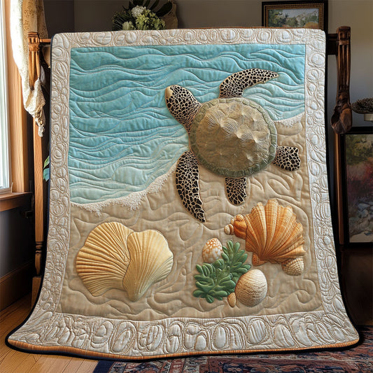 Turtle Sea In Sand WX03030100CL Quilt
