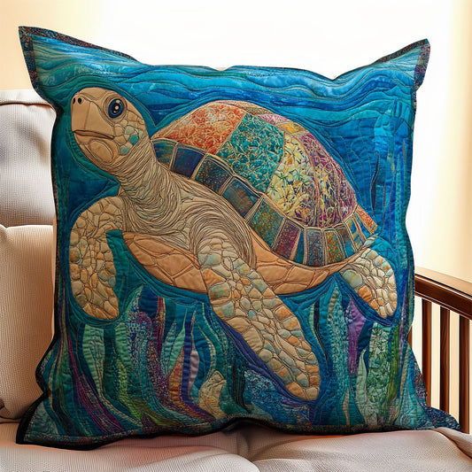 Turtle WX2301117CL Quilt Pillow Case