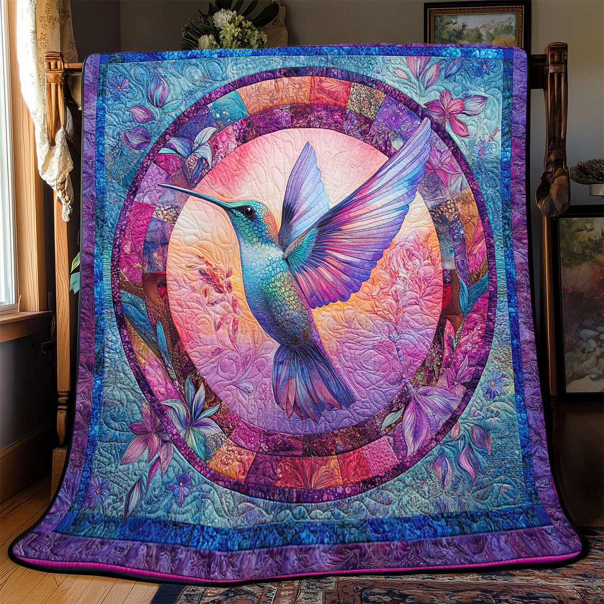 Vibrant Bird WX0801053CL Quilt