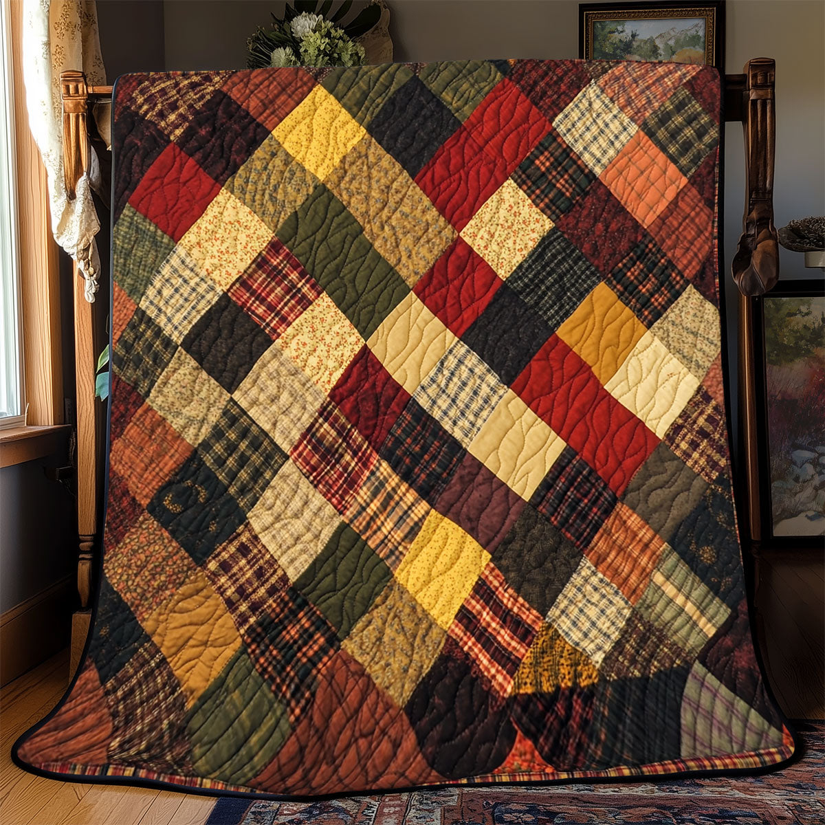 Vintage Patchwork WX2102041CL Quilt