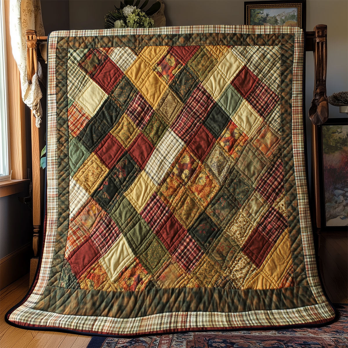 Vintage Patchwork WX2102039CL Quilt