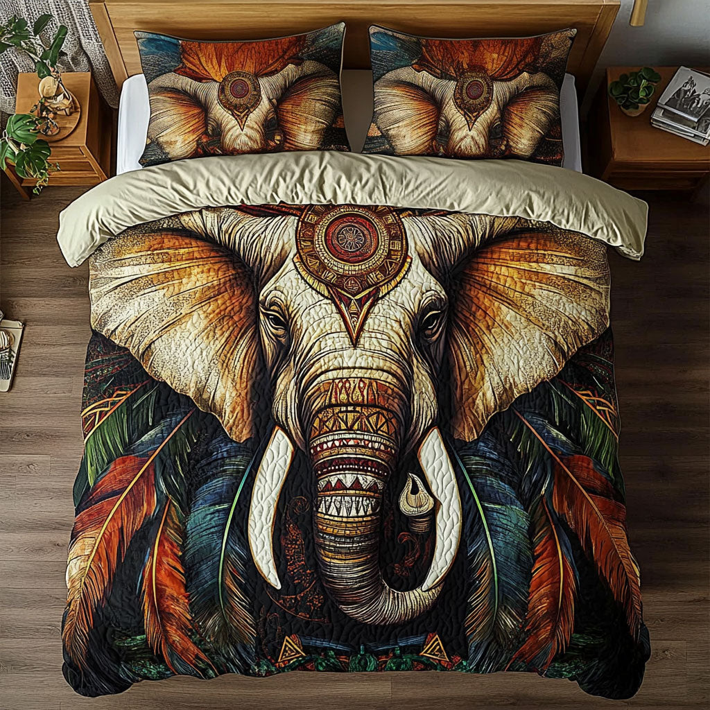 Echoes Of The Earth Herd WX1206016CL Duvet Cover Set
