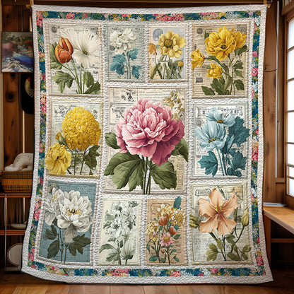 Vintage Floral CW1301124CL Quilt