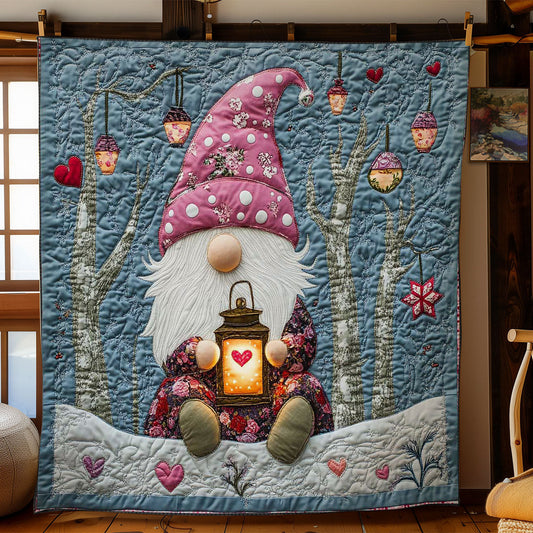 Enchanted Forest Gnome WN1703112CL Quilt