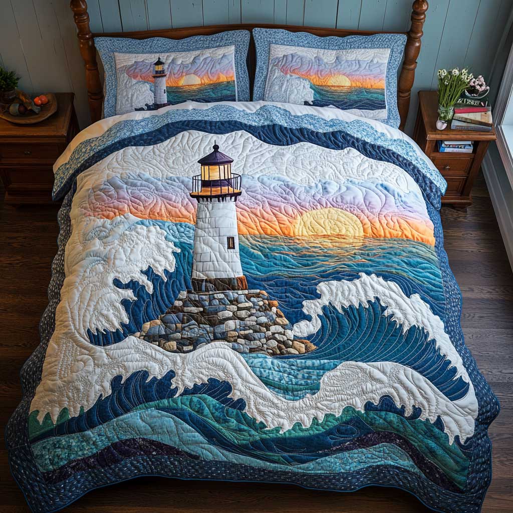 Dawn At Sea CQ1704006CL Duvet Cover Set