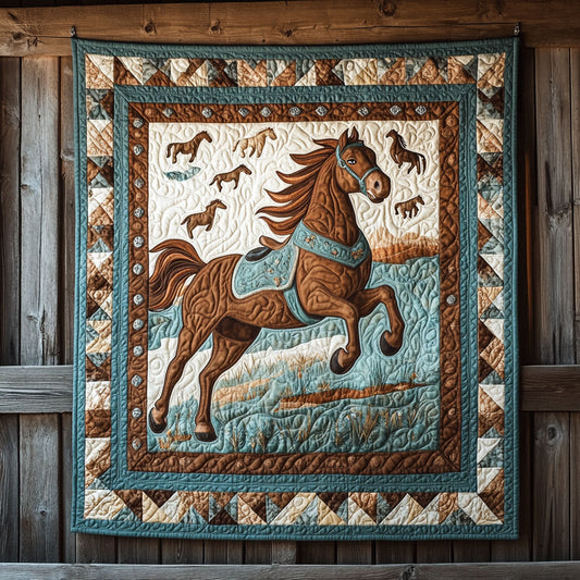 Horse Freedom WN1007012CL Quilt