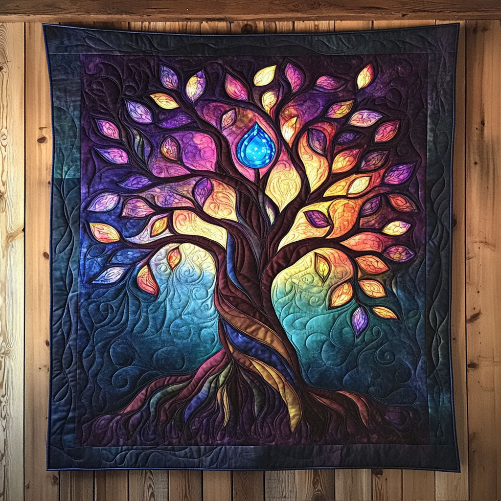 Luminous Life Tree WY0307070CL Quilt