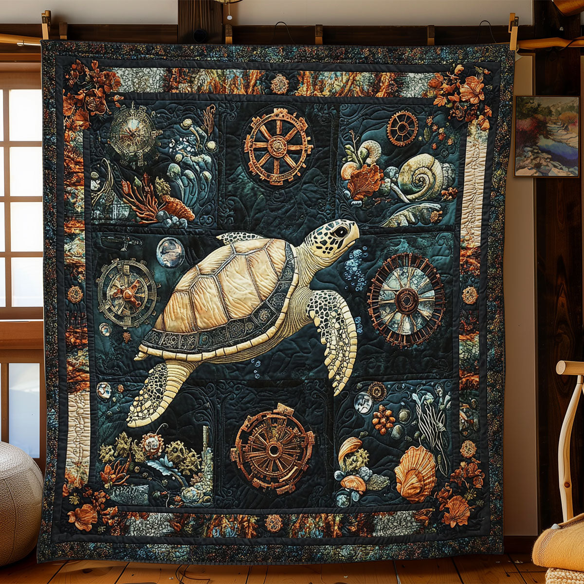 Turtle Relic WN2406081CL Quilt
