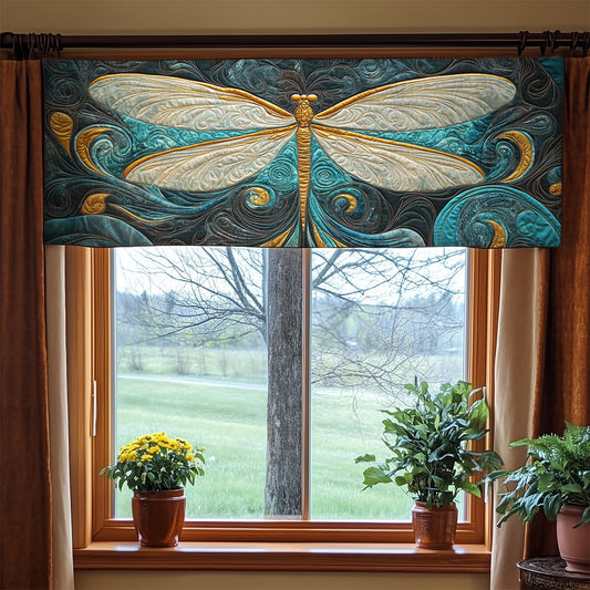 Dragonfly WX0905018CL Quilted Valance