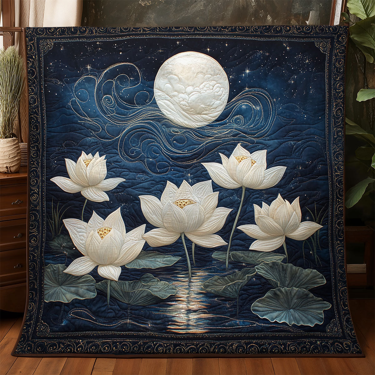 Lotus Moon WX1905032CL Quilt