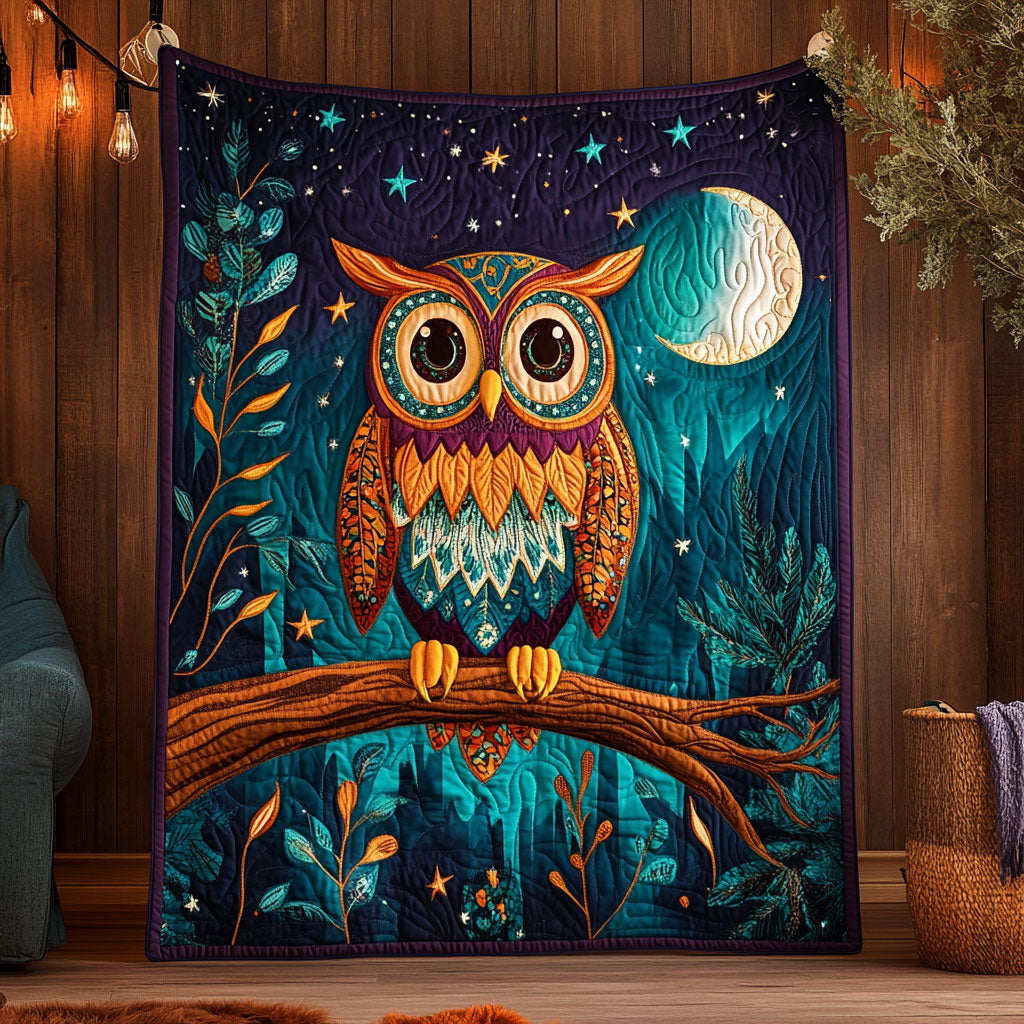 Dreamy Forest Owl WJ2503006CL Quilt