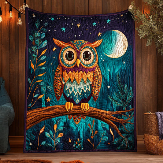 Dreamy Forest Owl WJ2503006CL Quilt