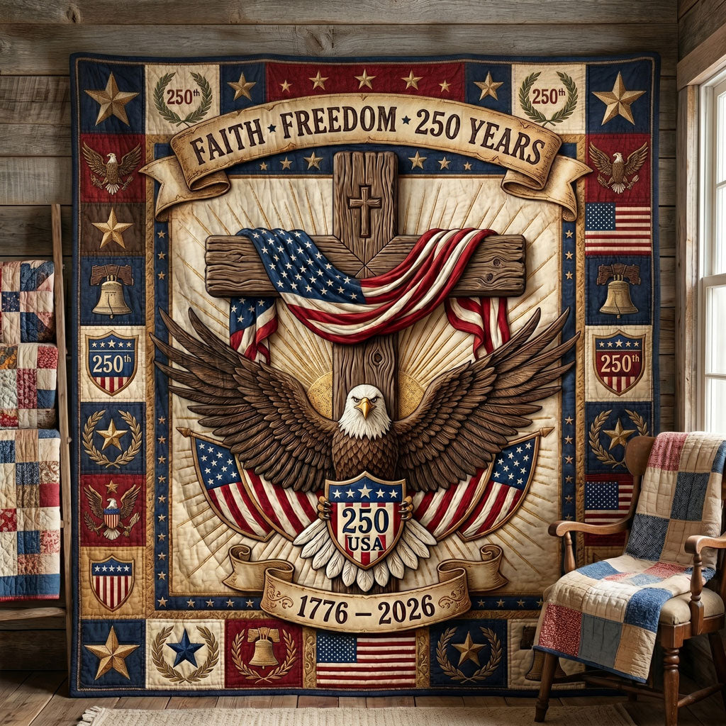 250 Years Of American Valor WN2605001CL Quilt