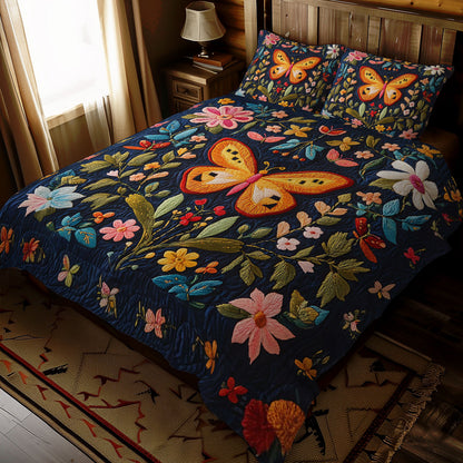 Flower Butterfly WJ2111036CL Duvet Cover Set