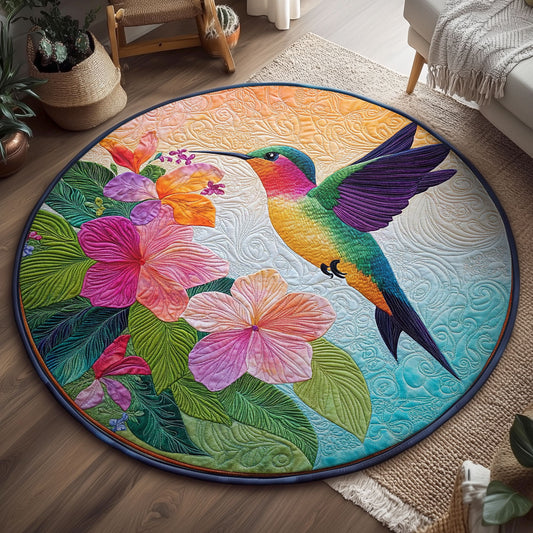 Hummingbird WX1005024CL Quilted Round Mat