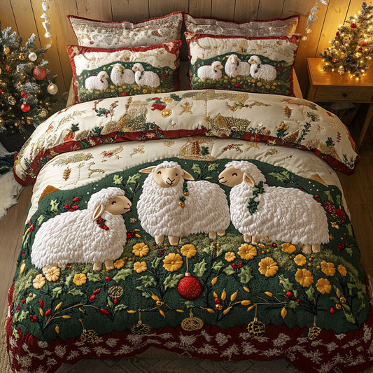 Winter Glow Sheep WN3010068CL Duvet Cover Set