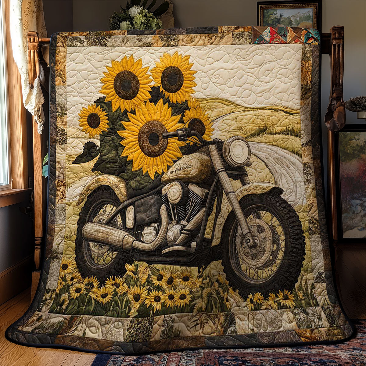 Blooming Motorbike WN2111069CL Quilt