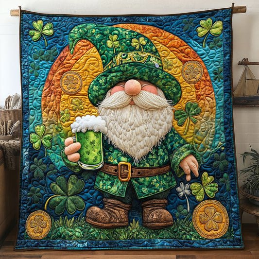 Jolly Green Gnome WN1407032CL Quilt