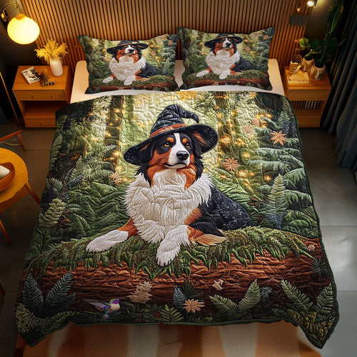 Sorcerer Border Collie WY2512059CL Duvet Cover Set