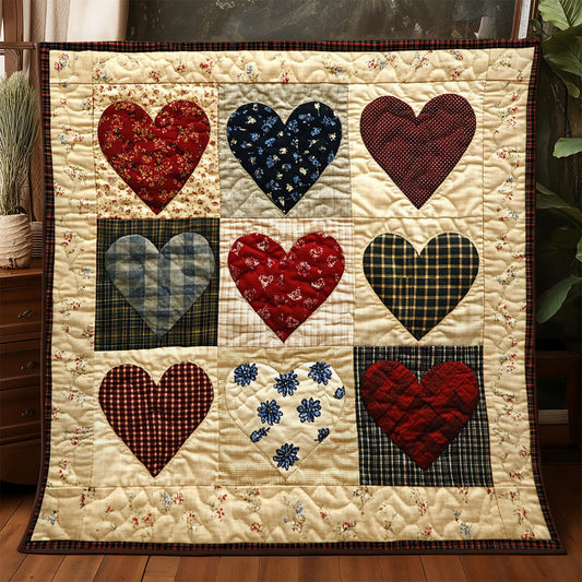 Vintage Heart WJ1904020CL Quilt