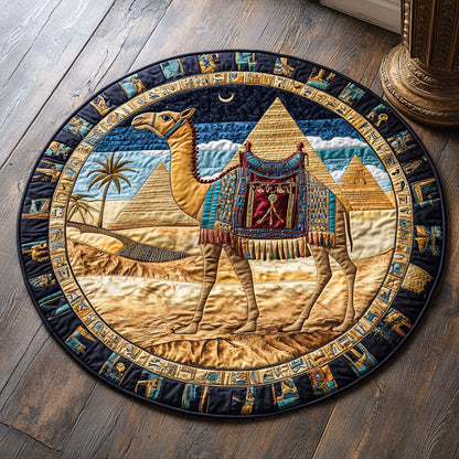 Ancient Camel CQ0306058CL Quilted Round Mat