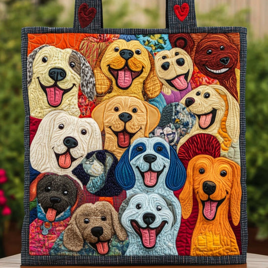 Happy Hound XR0210014CL Quilted Tote Bag