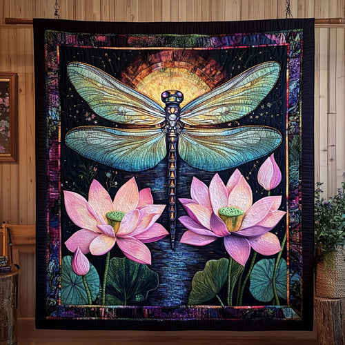 Lotus Dragonfly KL2111002CL Quilt