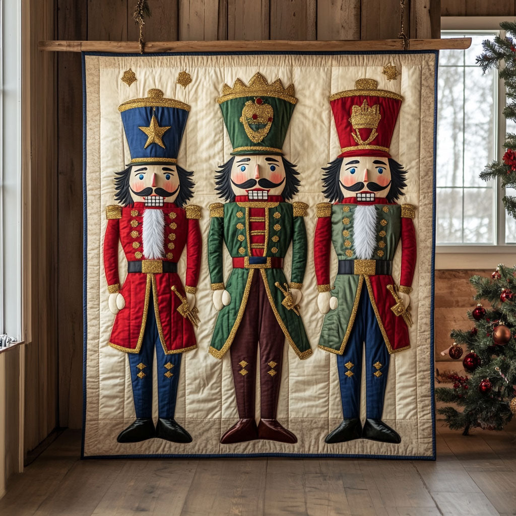 Regal Nutcracker King CW2208058CL Quilt