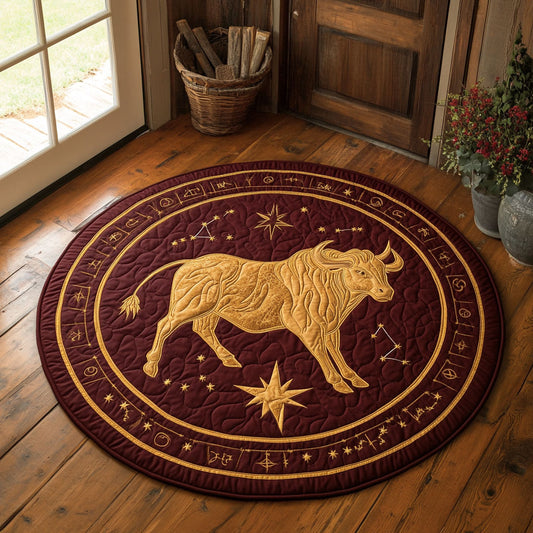 Strong Zodiac Guardian CP1707021CL Quilted Round Mat