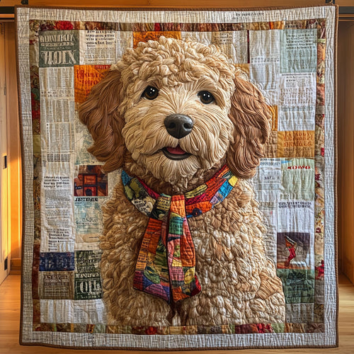 Newspaper Snuggles CP1606036CL Quilt