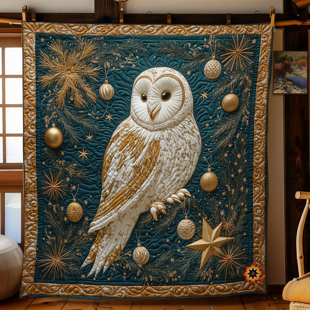 Barn Owl WY2012037CL Quilt