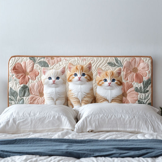 Kitty Joy Retreat KL2512015CL Quilted Headboard Slipcover