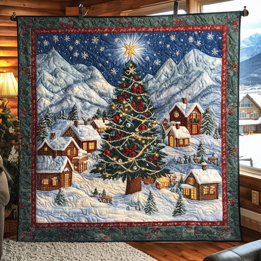 Winter Cottage CW2510057CL Quilt