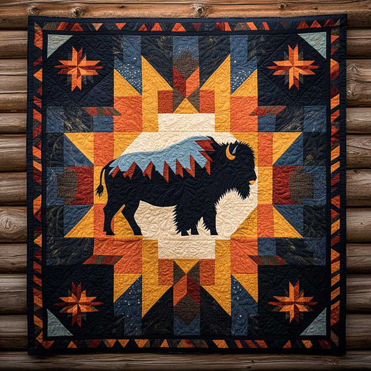 Sunset Bison WN1604051CL Quilt