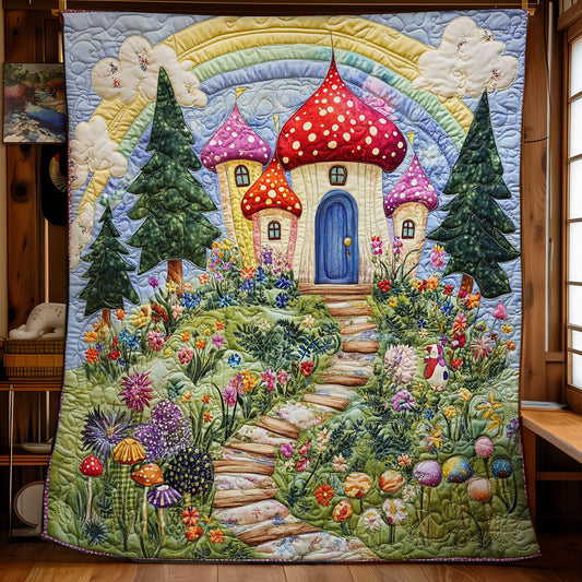 Fairycap Cottage WY0703010CL Quilt