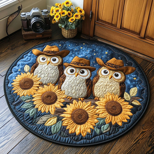 Twilight Wisdom CM2605012CL Quilted Round Mat