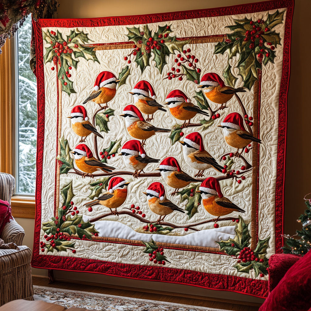 Jolly Choir European Robin WN2810047CL Quilt