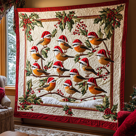 Jolly Choir European Robin WN2810047CL Quilt