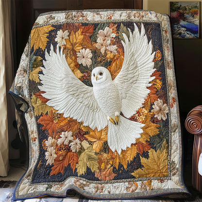 Owl In Autumn Forest WY2702103CL Quilt