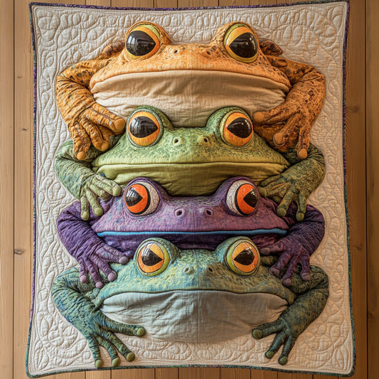 Frog Stack CP1305030CL Quilt