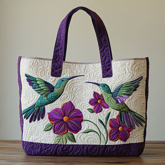 Violet Wings CP2409016CL Quilted Tote Bag