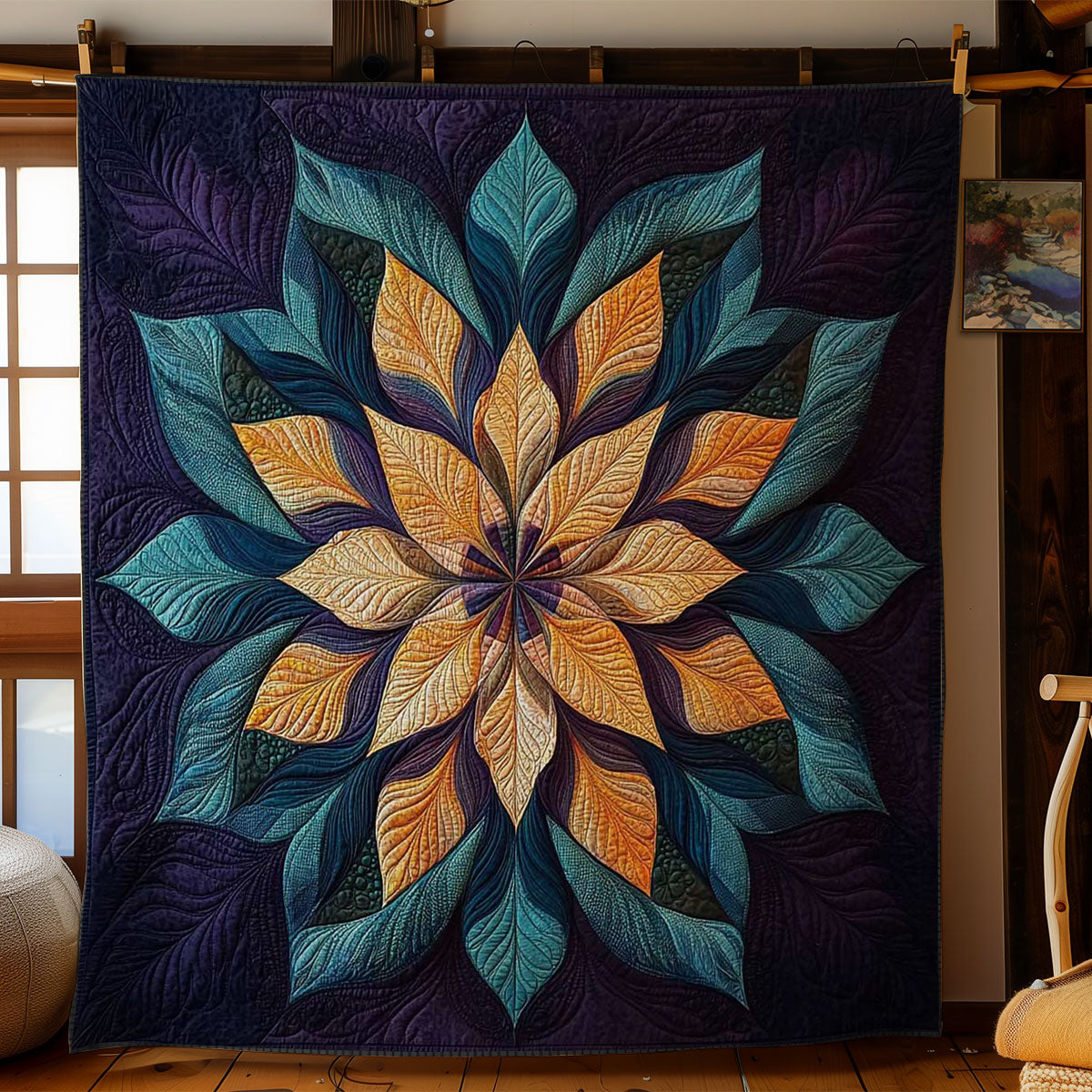 Mystic Bloom WN1403004CL Quilt