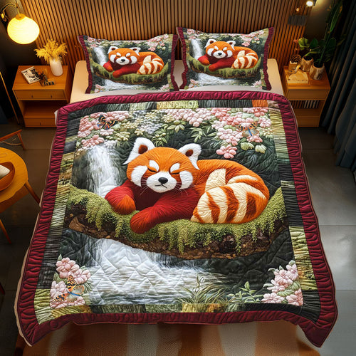 Chilling Red Panda WP2412039CL Duvet Cover Set